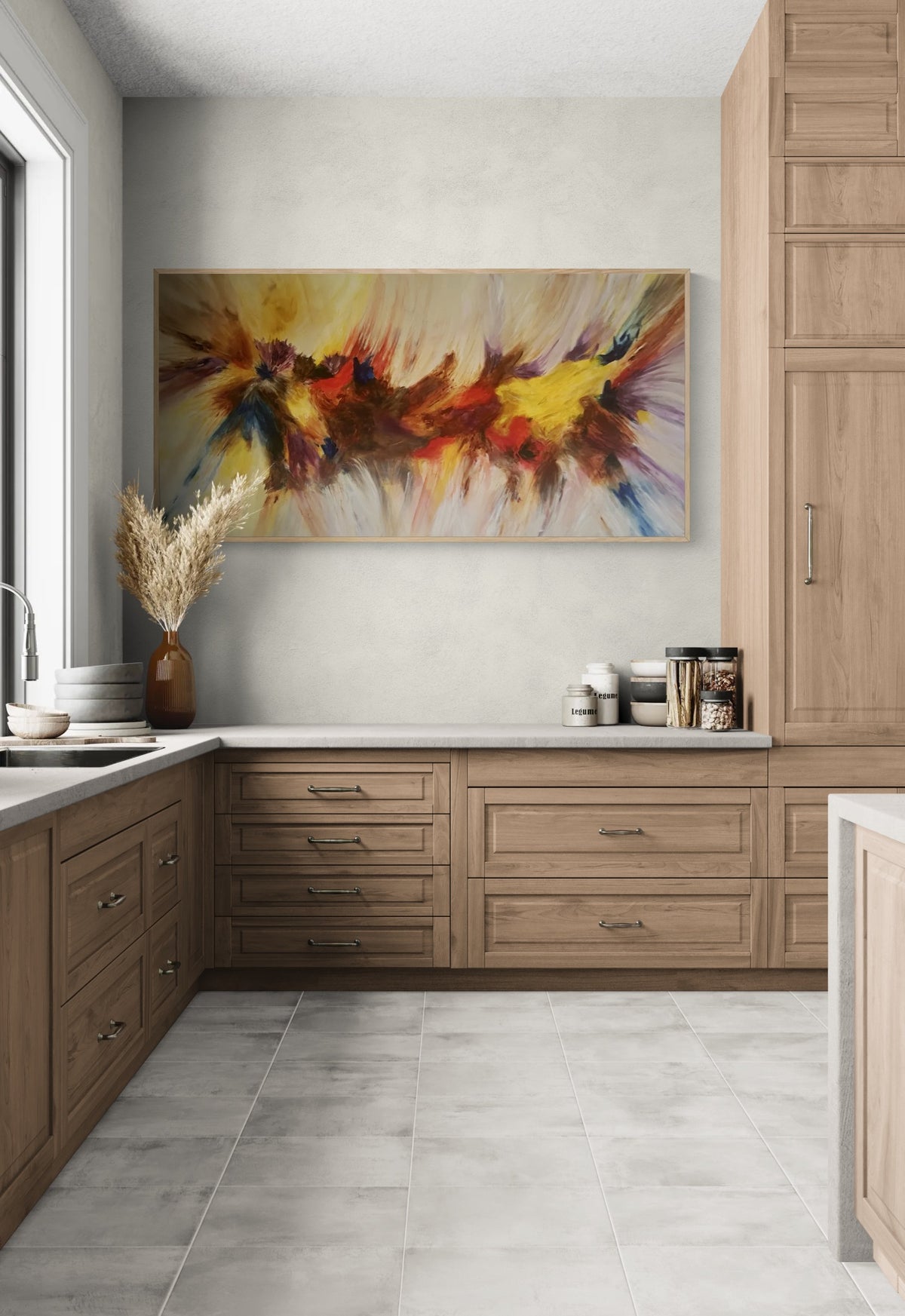 Uncontained (200x100cm)