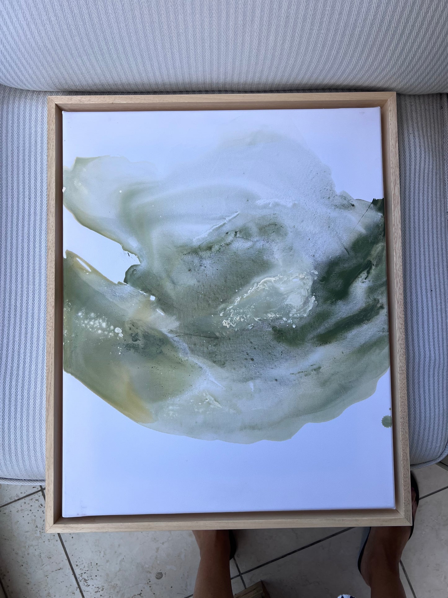 Serenity Flows 1 - Framed -(40x50cm)