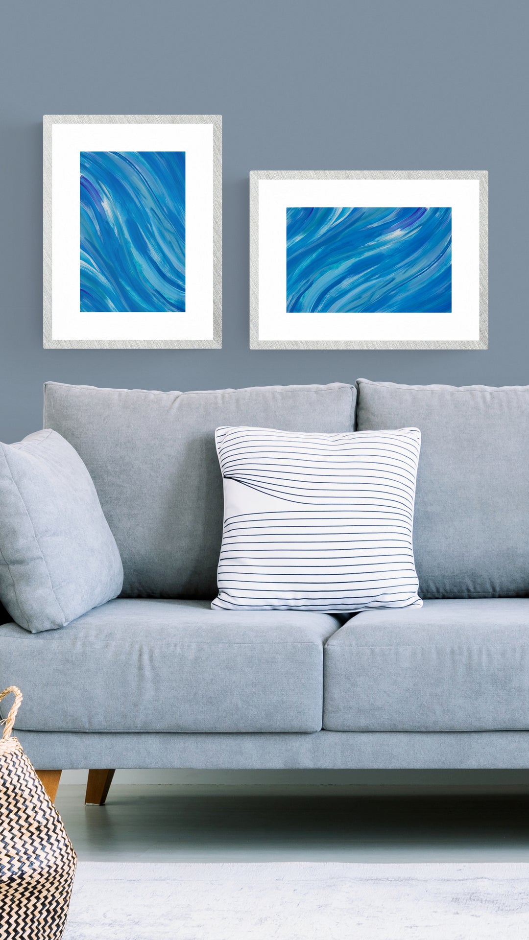 Into the Blue 4 (36 x 23cm)