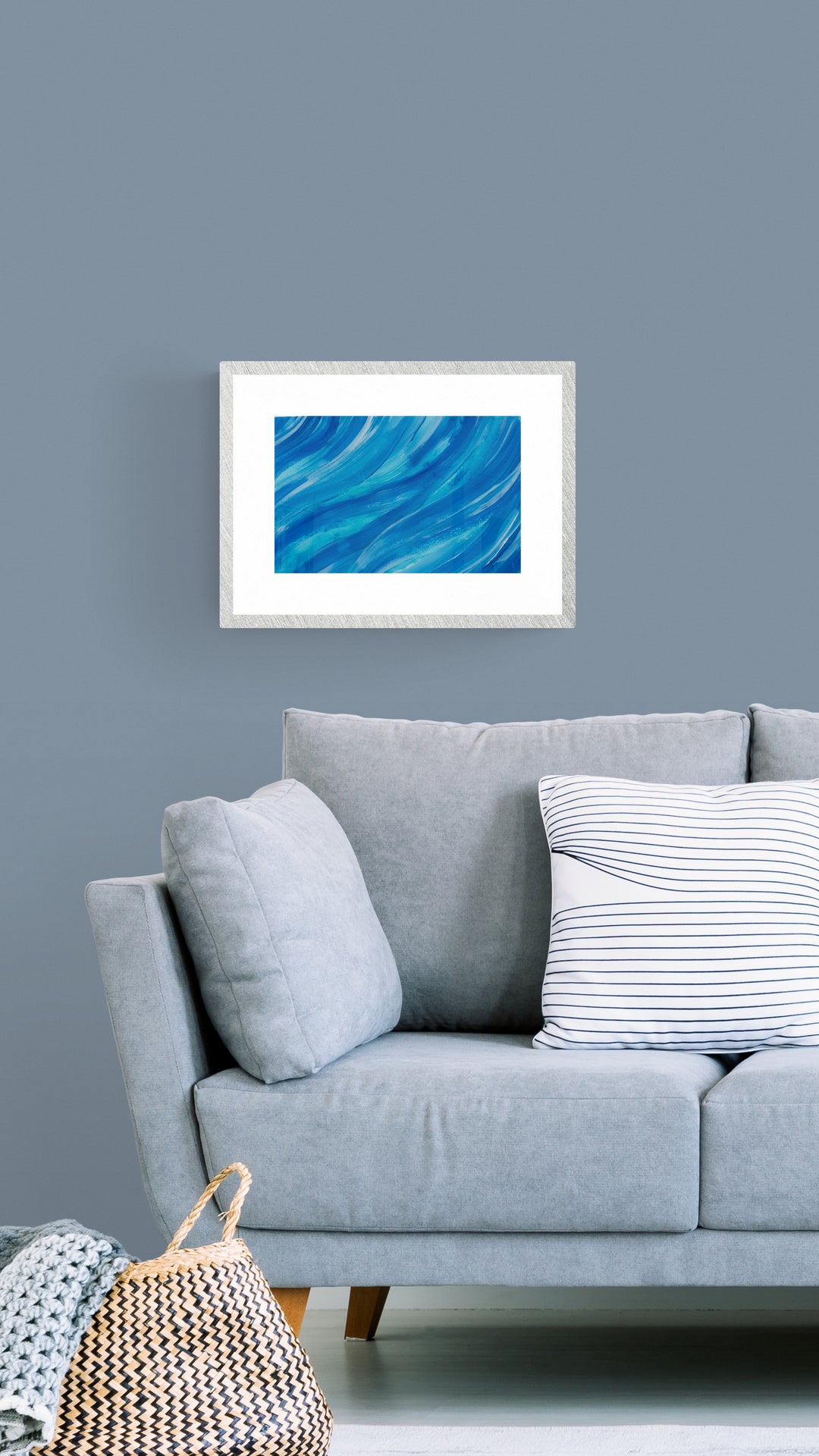 Into the Blue 4 (36 x 23cm)