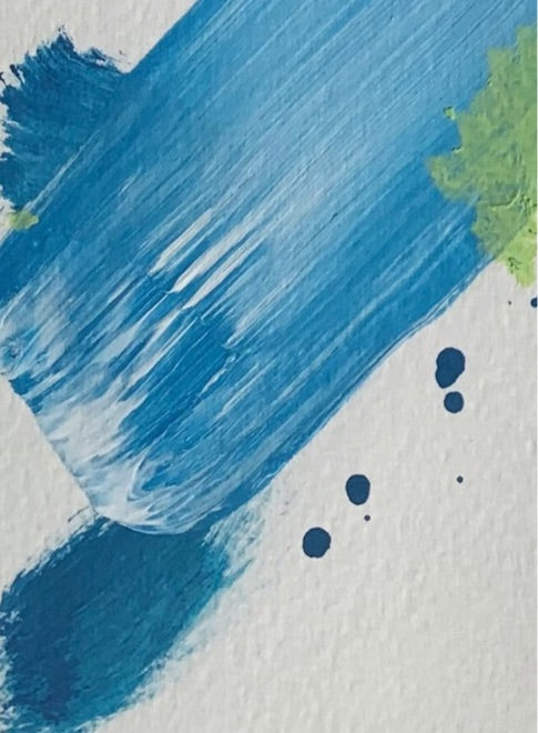 Lime Ocean 2 (20 x 27cm)