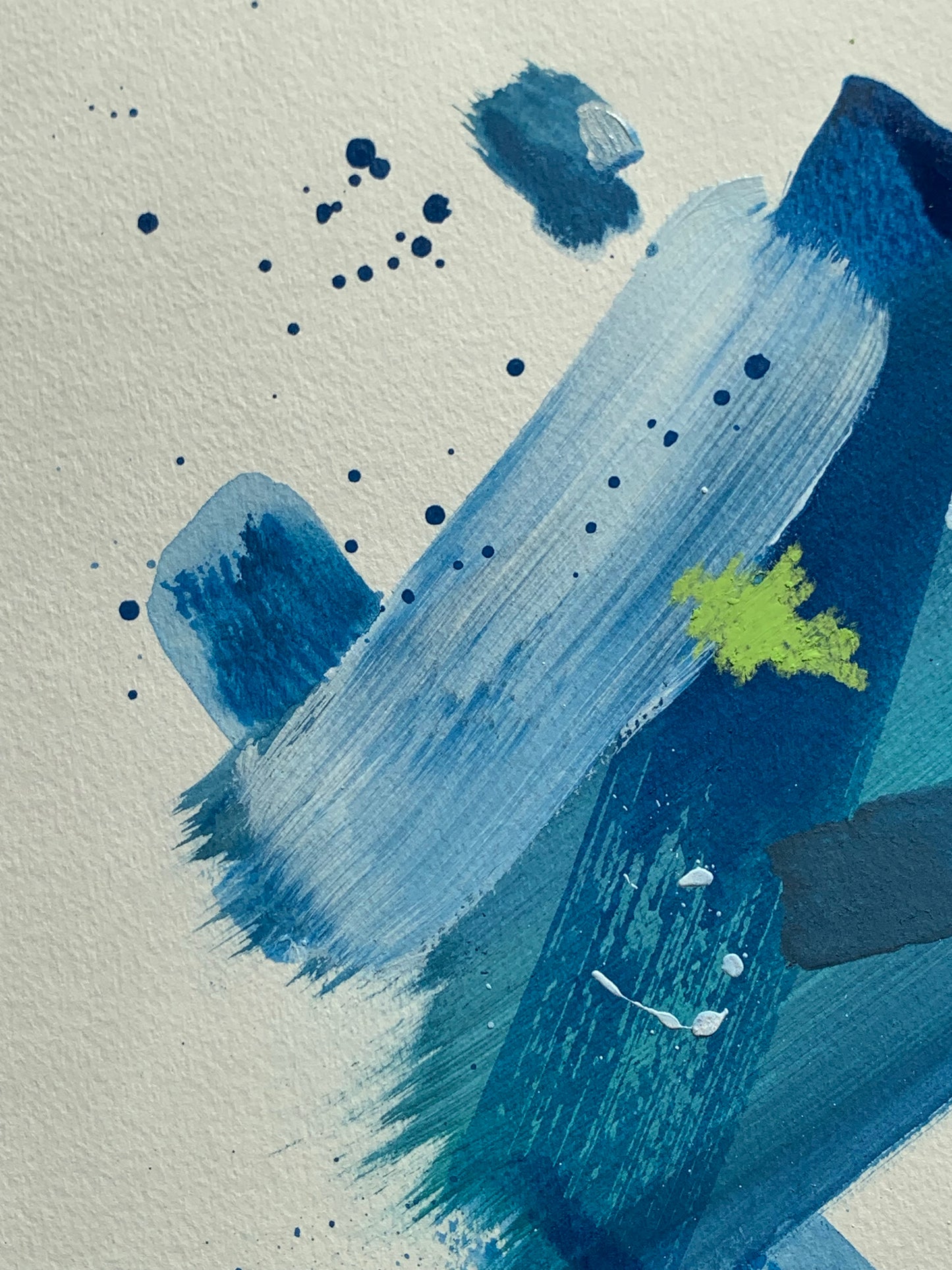 Lime Ocean 1 (20 x 27cm)