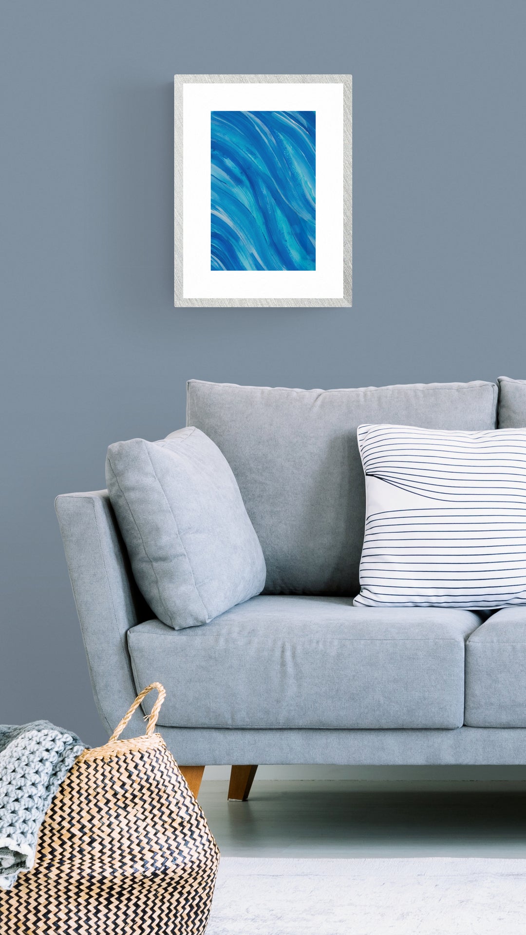 Into the Blue 4 (36 x 23cm)