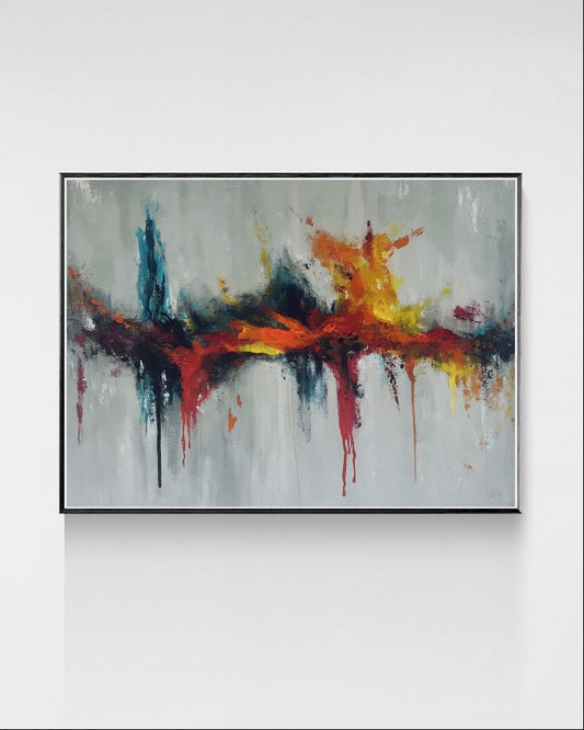 Between the Silence (80x120cm)