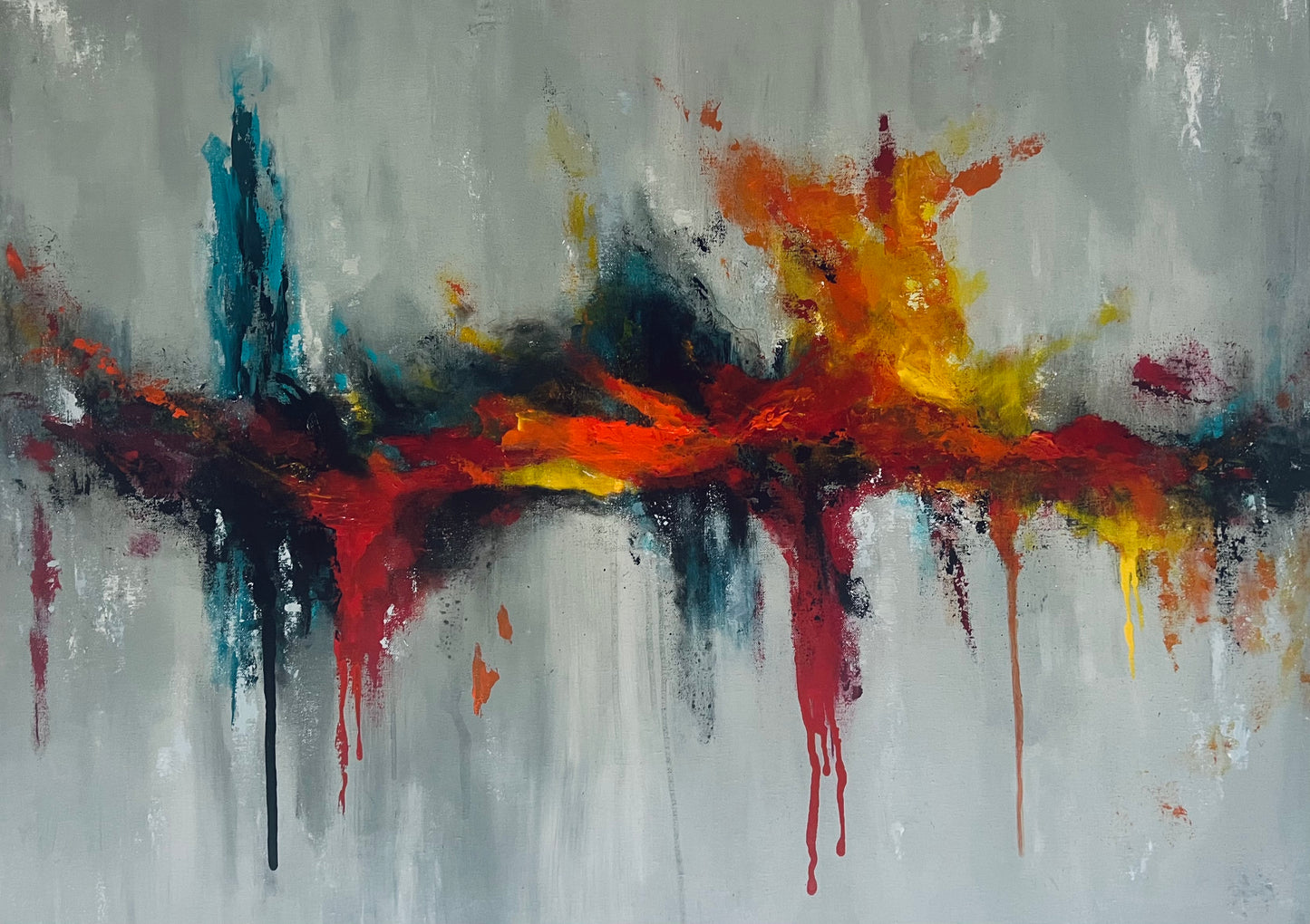 Between the Silence (80x120cm)
