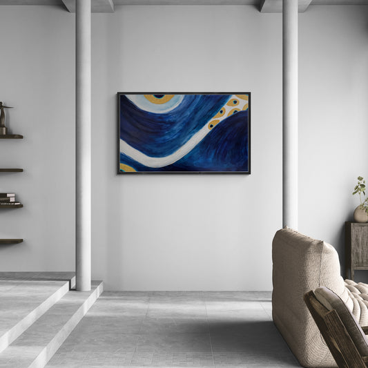 Eyes in the Deep (90x150cm)
