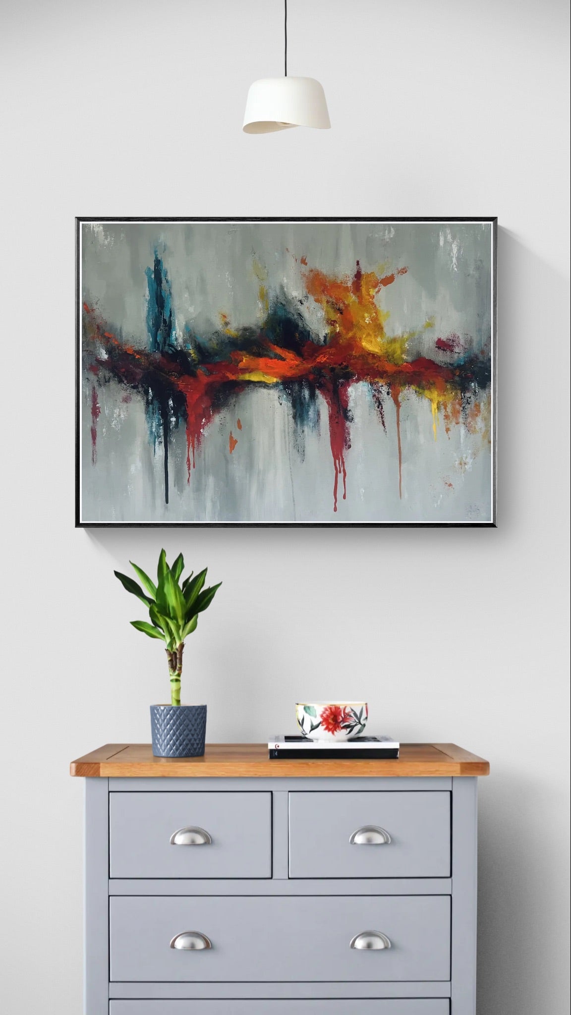 Between the Silence (80x120cm)