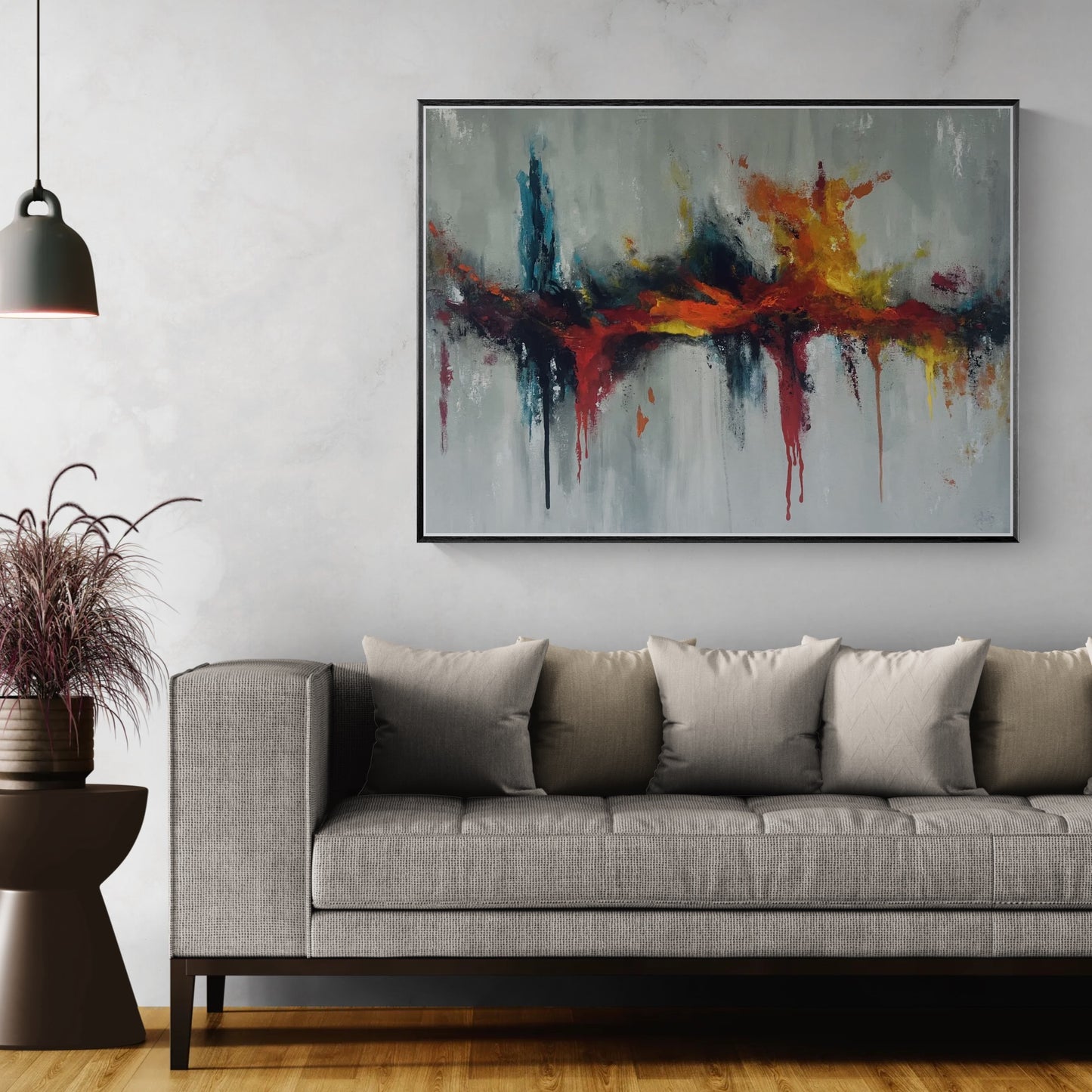 Between the Silence (80x120cm)
