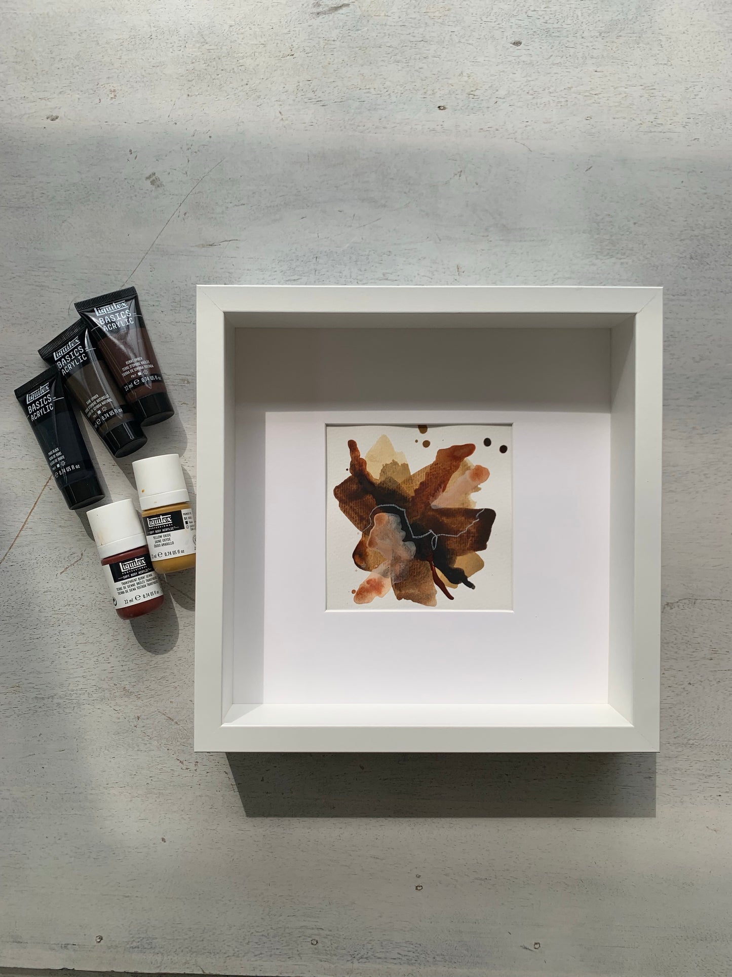 Earthy Tones 4 (12.7x12.7cm / 5x5")