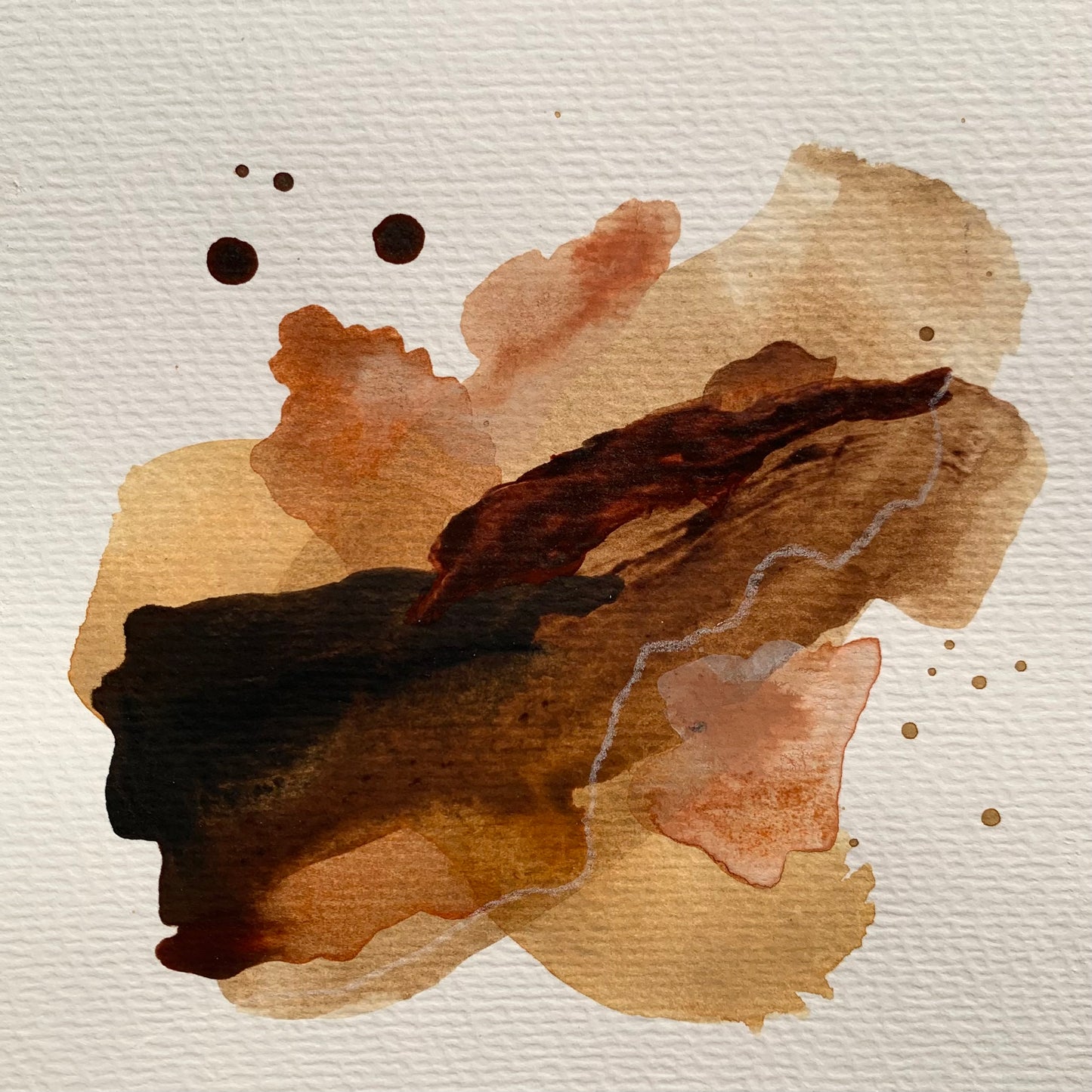 Earthy Tones 3 (12.7x12.7cm / 5x5")